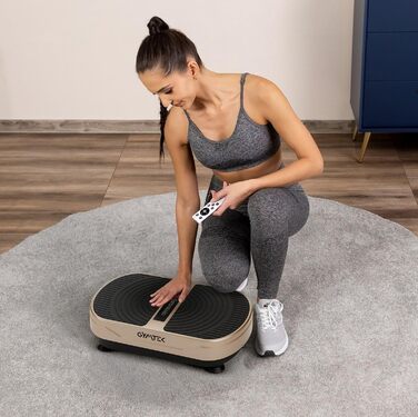 Платформа вібраційна Gymtek Gold XP300 для дому – 99 рівнів, 5 програм, Touchscreen. Для схуднення, спалювання жиру та нарощування м'язів.