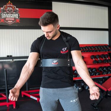 Armageddon Sports ізолятор для біцепса Arm Blaster Curl + преміальні лямки для тяги, тренажер для ізоляції біцепса та трицепса, підтримка для фітнес-тренувань