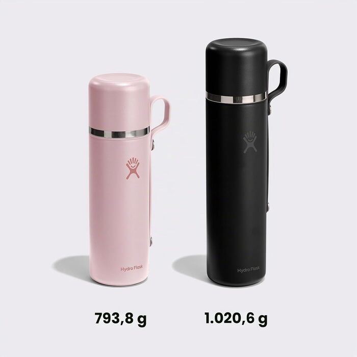 Термос-кухоль Hydro Flask з ізольованої нержавіючої сталі для кави та чаю, 800 мл, колір Trillium Pink