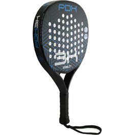 Ракетка для падел-тенісу Brimley Padelschläger Carbon PDX3K 3K-Carbon | Підходить для початківців та досвідчених гравців | 100% карбонова ракетка, Eva-наповнювач, зручна захисна сумка