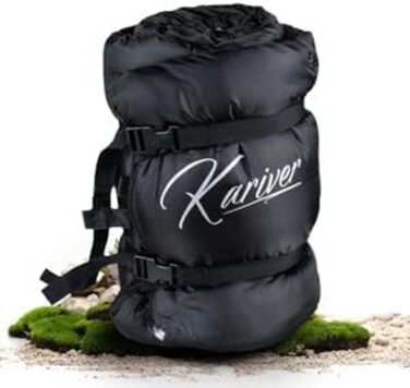 Сплячий мішок 3-4 сезони (360GSM / 2кг), водовідштовхуючий, придатний для прання, ковдровий спальний мішок для відпочинку на природі та вдома, кемпінгу, подорожей, трекінгу - ідеальний компаньйон для активного відпочинку