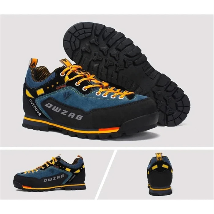 Чоловічі туристичні черевики SANANG для хайкінгу, трекінгу та полювання, блакитні, 43 EU