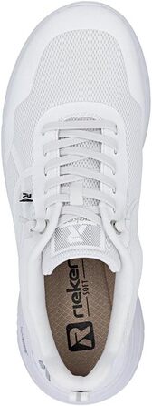 Жіночі білі кеди Rieker Low-Top M8551, низькі прогулянкові кросівки зі знімною устілкою, розмір 41 EU