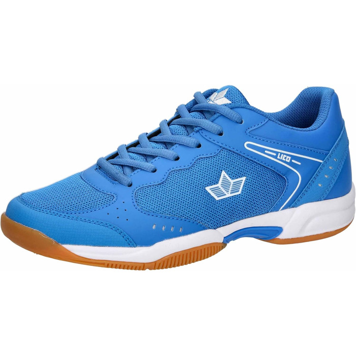 Жіночі зальні тенісні кросівки Lico Damen Speed (39 EU, Синьо-Білі)