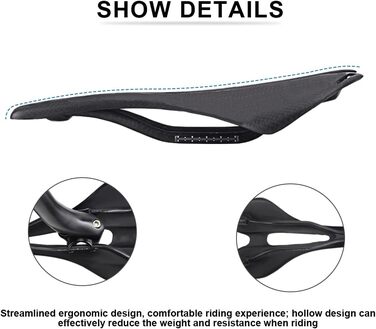 Сідло для велосипеда Carbon RXL SL, 270*141mm, для MTB та шосейних велосипедів, чоловіче
