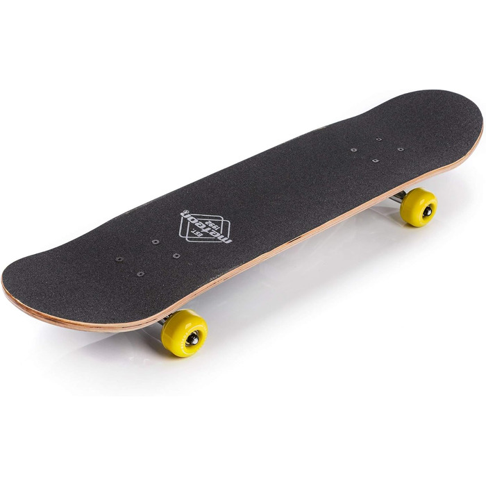 Дитячий дерев'яний скейтборд Meteor Mini Cruiser з ретро дизайном, колеса для хлопчиків та дівчаток