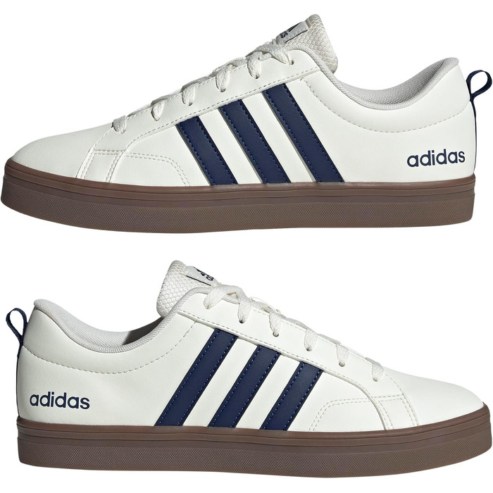 Чоловічі кросівки Adidas Vs Pace 2.0 (40 2/3 EU), Off White Dark Blue Gold Met