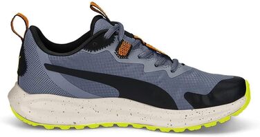 Кросівки Puma Unisex Twitch Runner Trail для трейлраннінгу (45 EU, Evening Sky Orange Brick Puma Black)