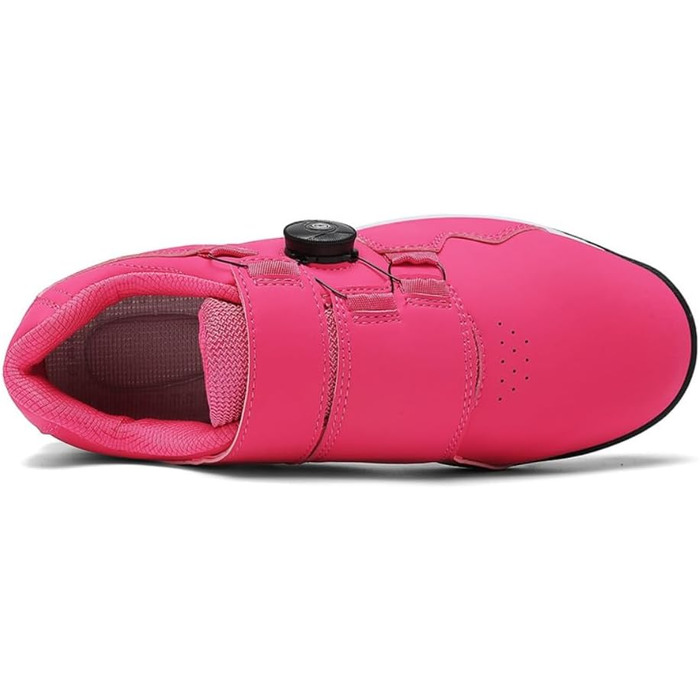 Жіночі гольф-взуття водонепроникні, дихаючі, зручні, з шипами. Гольф-тренувальні черевики з поворотним піджарем, швидкою системою фіксації, розмір 36-42 EU (Червоний, 42 EU)