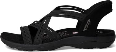 Скеchers Reggae Slim-Simply Stretch: жіночі спортивні сандалі, чорні (35 EU)