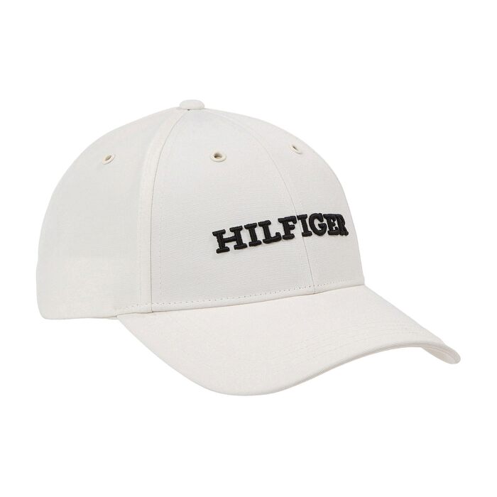 Чоловіча кепка Tommy Hilfiger TH Established Basecap, білий колір (Ivory), універсальний розмір