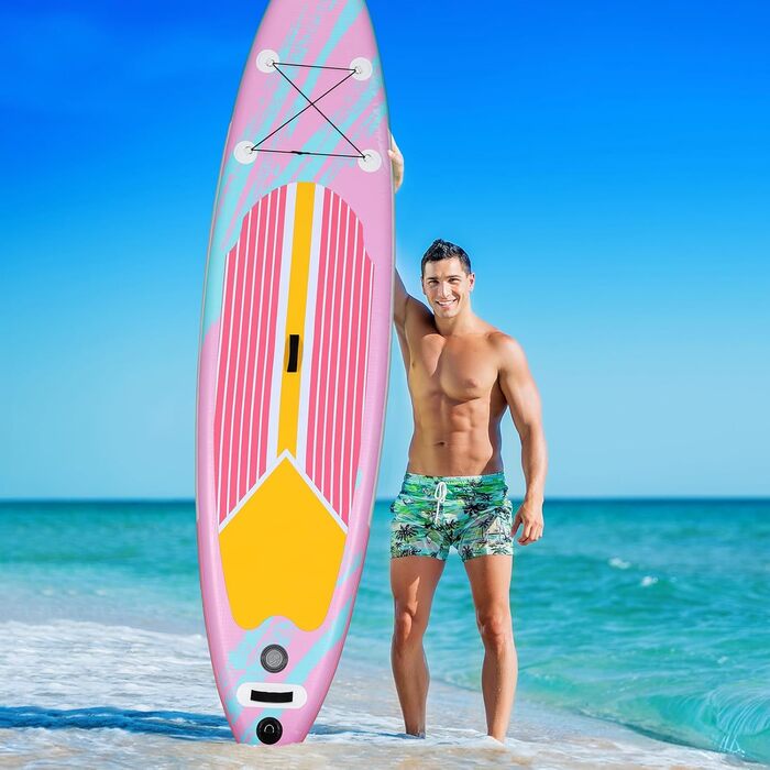 SUP дошка для веслування 305x76x15 см, Stand Up Paddle Set, Преміум Комплектація, для дорослих та підлітків, до 200 кг