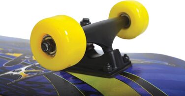 Скейтборд Schildkröt Slider 31'' для фрістайлу, 9-шаровий клен, ABEC7, подвійний кік, кольоровий