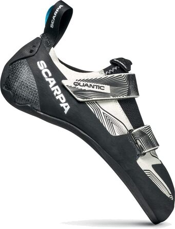 Кріпичі Scarpa Quantic для скелелазіння та боулдерингу, жіночі, 37.5 EU, сірий/чорний