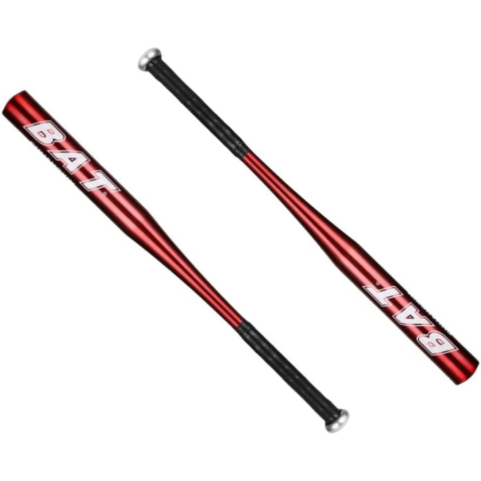 Алюмінієва біта для бейсболу 34 дюйми (86,4 см) багатоколірна, для дорослих та молоді, чоловіча/жіноча (червона)