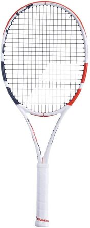 Тенісна ракетка Babolat Pure Strike Team 2019, без струн, біло-чорно-червона, розмір 2