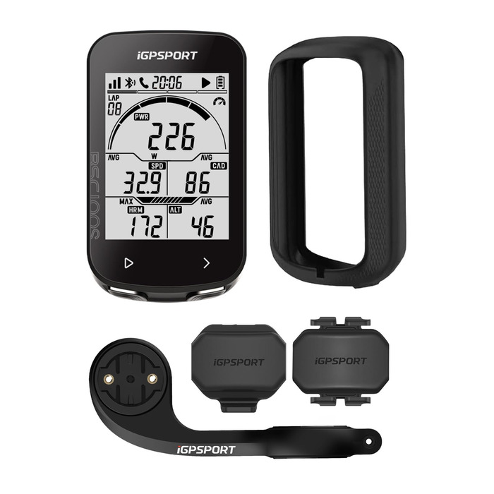Велокомп'ютер бездротовий iGPSPORT BSC100S з Bluetooth 5.0 та ANT+, 2.6