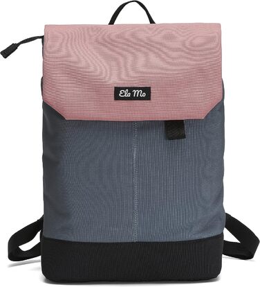 Жіночий рюкзак Ela Mo Salmon для ноутбука, міський антивандальний daypack для школи, університету, бізнесу