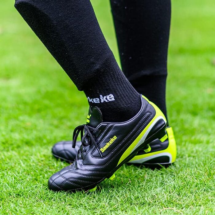 Дитячі футбольні бутси FG для хлопчиків та дівчаток, розмір 32 EU, чорний, модель S2116