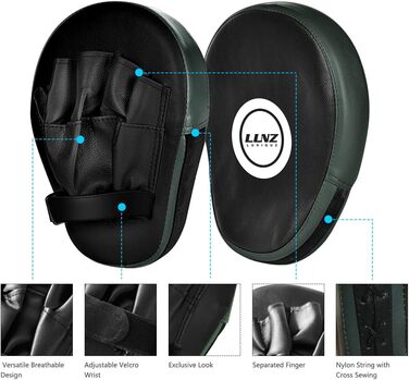 Рукавиці для боксу та кікбоксингу з PU шкіри, захисні рукавички для ударів, Kick-MMA, Muay Thai, Taekwondo