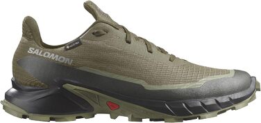Кросівки для трейлраннінгу Salomon Alphacross 5 Gore-Tex, чоловічі, 46 2/3 EU, Olive Night/Black/Deep Lichen Green