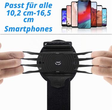 Спортивний браслет для телефону Sportarmband R2X (S-M) для iPhone та Android 4-6.5