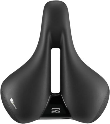 Сідло для велосипеда Selle Royal Ellipse Relaxed унісекс, преміум, чорне