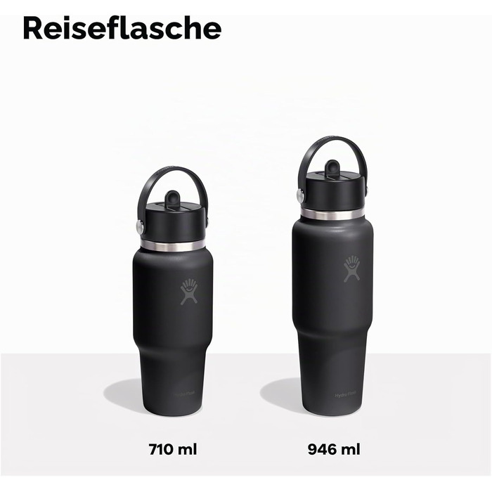 Термос-пляшка Hydro Flask Wide Flex Straw з трубочкою 946 мл, нержавіюча сталь, герметична, Shale Gray