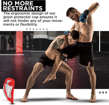 Захист для чоловіків RDX - бокс, кікбоксинг, ММА, тайський бокс, гандбол, карате, БЖЖ, тхеквондо. Захист паху, труси, спортивні