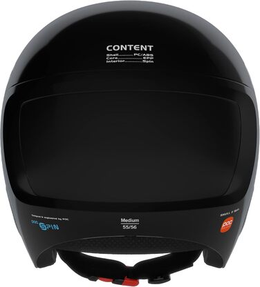 Лижний шолом POC Skull X SPIN для змагань, чорний, XS (51-52 см)