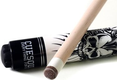 Більярдний кий CUESOUL Rockin Series 57'' 21 унція з клену з захистом різьби та рушником для кия