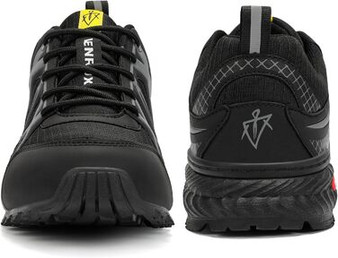Чоловічі трекінгові кросівки для трейлраннінгу. Легкі, дихаючі, з антиковзкою підошвою. Розміри 39-48, чорний колір.