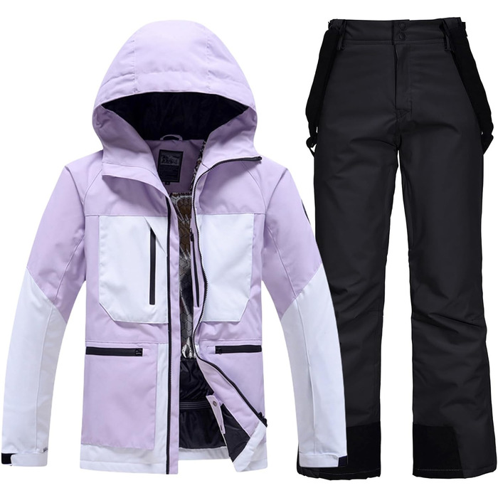 Костюм для катання на лижах Daen (XXL) - комплект куртка та штани, водонепроникний, вітронепроникний, для зимового відпочинку