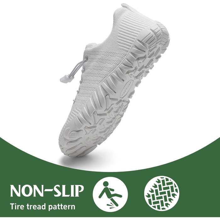 Чоботи для трейлраннінгу IceUnicorn: чоловічі та жіночі, широкі, з відділенням для пальців, унісекс, для плавання, пляжу та аквапарку (39 EU, 742weiß)