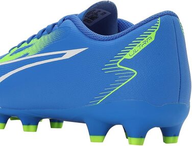 Дитячі футбольні бутси PUMA Ultra Play FG/AG Jr, 37 EU, блакитний, білий, зелений