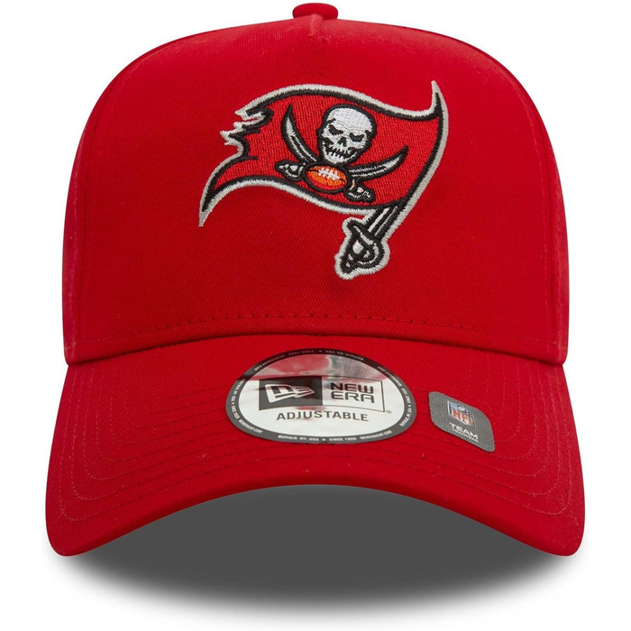 Кепка New Era NFL Tampa Bay Buccaneers кепка-тракер з регульованим розміром, вишитий логотип команди, вигнутий козирок, універсальний розмір