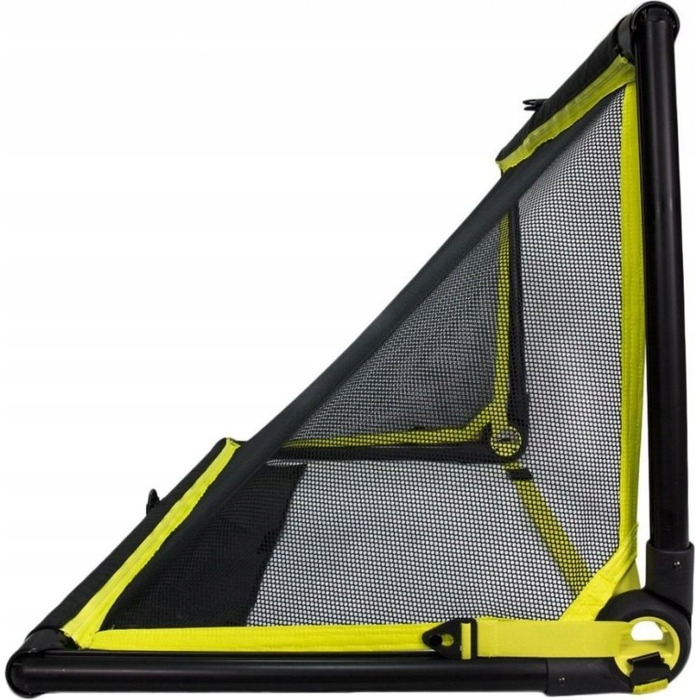 Складані переносні футбольні ворота BazookaGoal 120x75 см, чорні