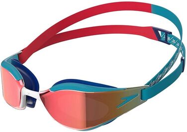 Дитячі окуляри для плавання Speedo Fastskin Hyper Elite, антизапотівання, антипротікання, для змагань і тренувань, червоні, універсальний розмір