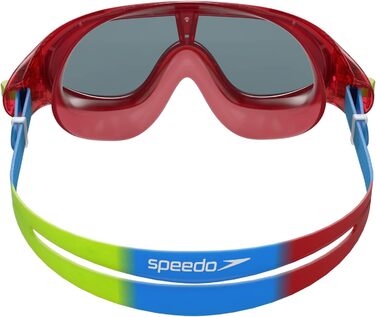 Дитячі плавальні окуляри Speedo Biofuse Rift унісекс, універсальний розмір, червоні/сині/димчасті