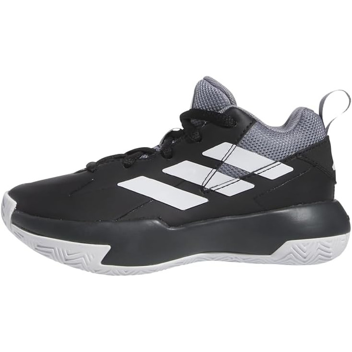 Кросівки для баскетболу adidas Cross 'Em Up Select (37 1/3 EU) - чорний, білий, сірий