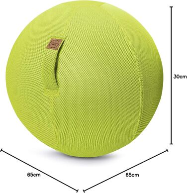 Сидячий м'яч Sitzball з сітчастої тканини, діаметр 65 см
