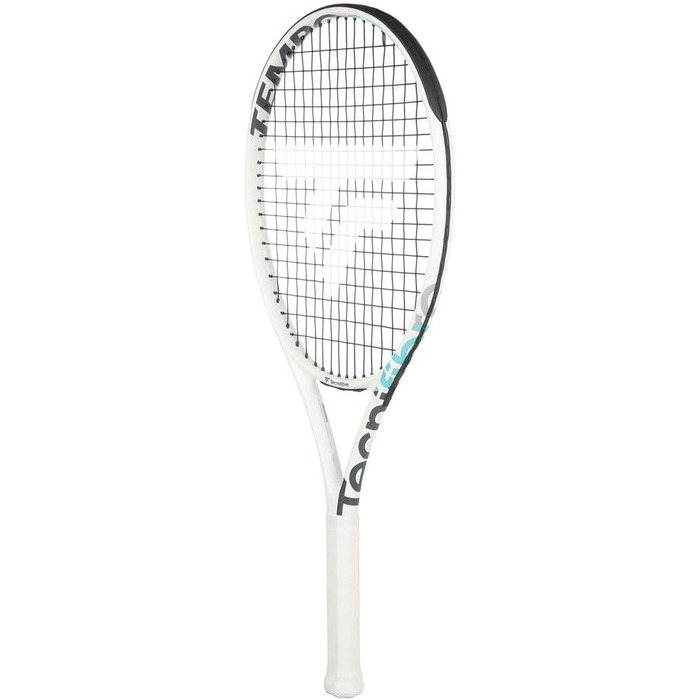 Тенісна ракетка Tecnifibre Tempo 275 г, універсальна, біла, розмір ручки 4 1/4 дюйма, без струн