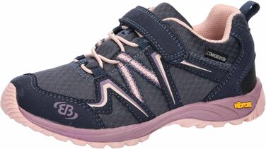 Дитячі трекінгові черевики Brütting Rockwall (30 EU, морський/рожевий)