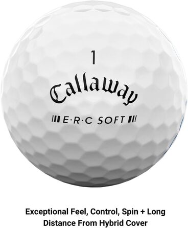 Гольф-м'ячі Callaway ERC Soft 2023, преміум-якість