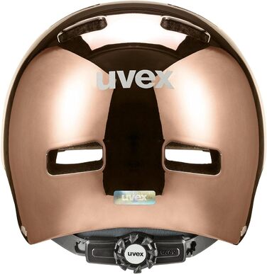 Велошолом Uvex HLMT 5 Bike Pro Chrome для міста, унісекс, регульований розмір, поліпшена вентиляція