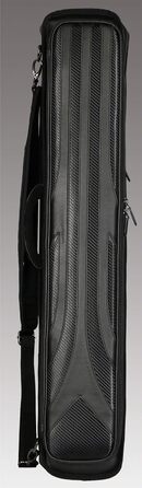 Чохол для бильярдних київ LUCASI Pro Series на 4 насадки, 8 київ, стрибковий кий та інше (чорний)