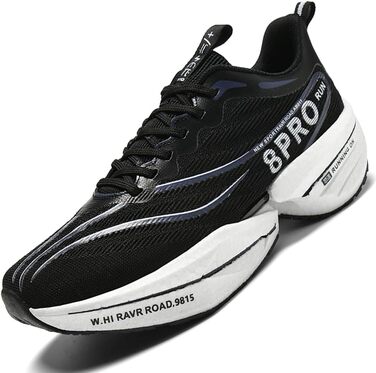 Дитячі кросівки для дівчаток, для бігу та ходьби, спортивні, дихаючі, легкі, чорні, розмір 36 (38 2/3 EU)