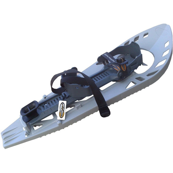 Снігоступи MORPHO Trimo Ultra Light Basic для дорослих, з пряжкою на гомілці, розмір M, світло-сірі