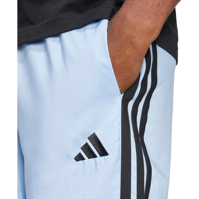 Чоловічі спортивні шорти adidas Performance Essentials Three Stripes (S, синій/чорний)