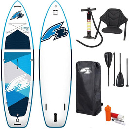 Надувна SUP-дошка F2 Strato Combo 11'5 з веслом і сидінням для каяка, комплект 350x84x15 см